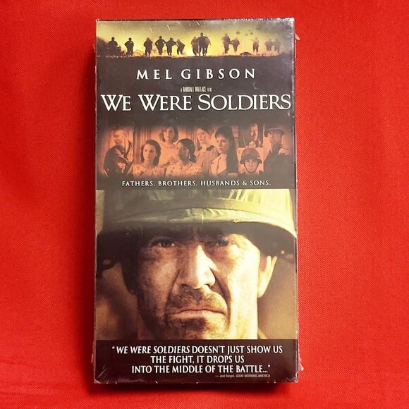 We Were Soldiers Mel Gibson VHS 2002 New Sealed - Picture 1 of 10